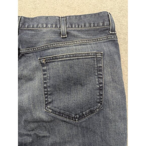 Cremieux Jeans Mens 40x30 Blue Slim Fit Stretch Denim Classic Straight Leg Pants - Picture 9 of 13